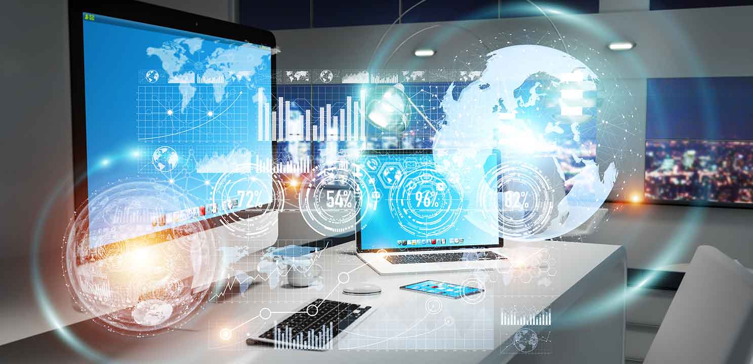 Digitaler Arbeitsplatz ©sdecoret, AdobeStock