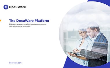 DocuWare Product Brochure Cover