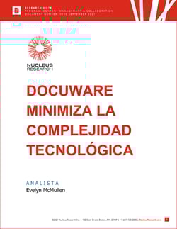 Docuware reduce la complejidad de la TI