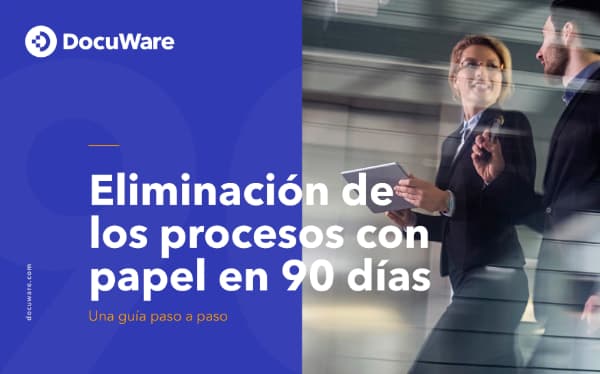 E-Book Cover - Eliminación de los procesos con papel en 90 días