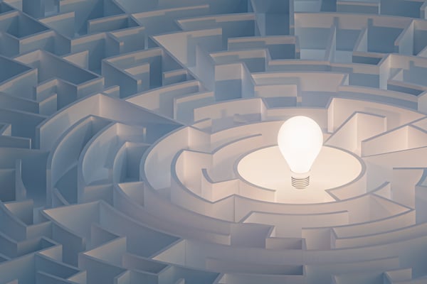 Light bulb in a maze