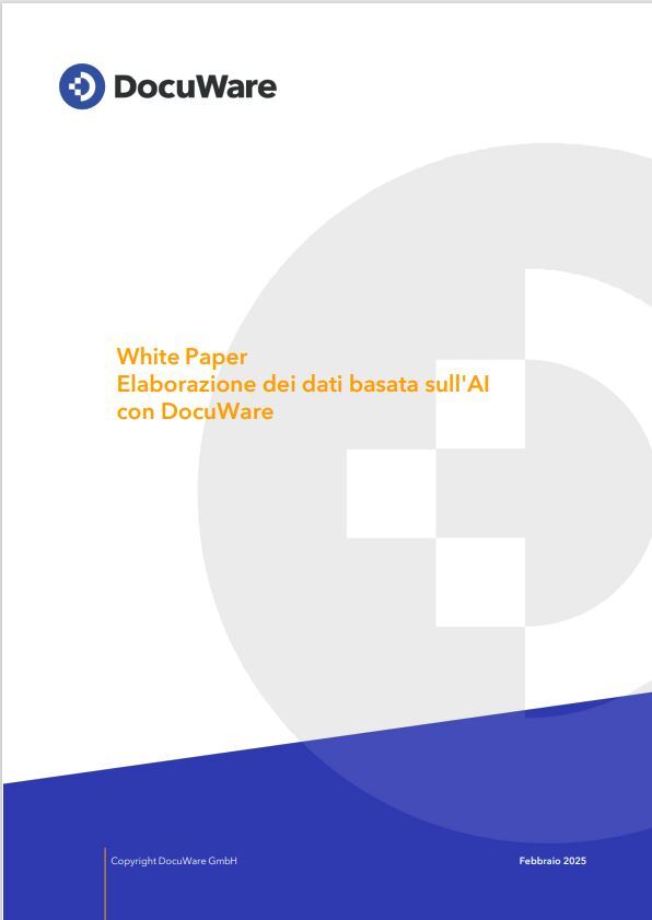 Elaborazione dei dati basata sull'AI  con DocuWare