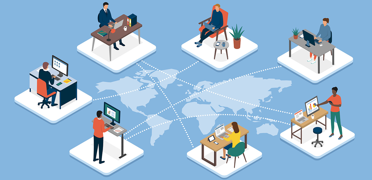 Kollaboratives Arbeiten © adobe Stock  elenabsl