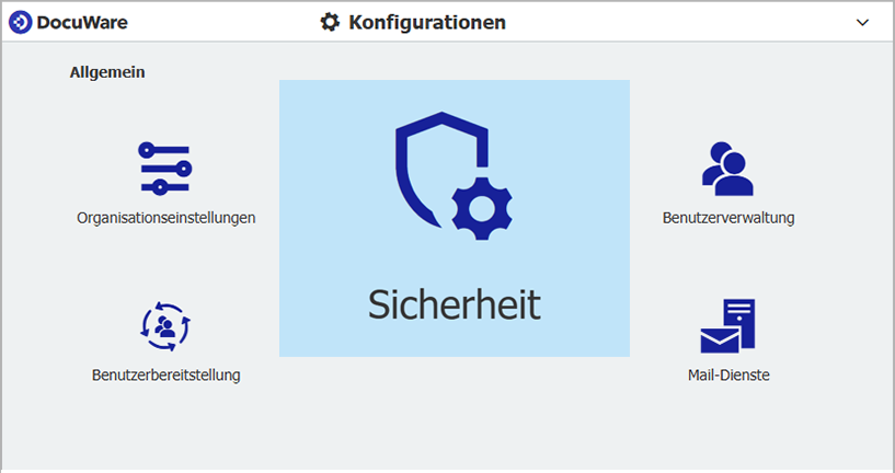 Sicherheit fuer Ihr DocuWare – Optionen zur Konfiguration