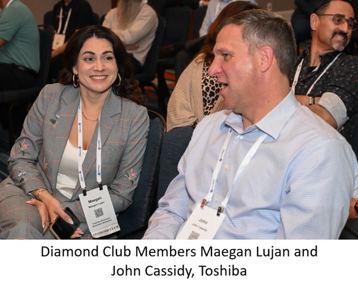 DocuWare Partners Maegan Lujan and John Cassidy from Toshiba