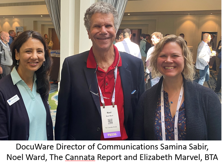DocuWare's Samina Sabir, Noel Ward, The Cannata Report, Elizabeth Marvel, BTA